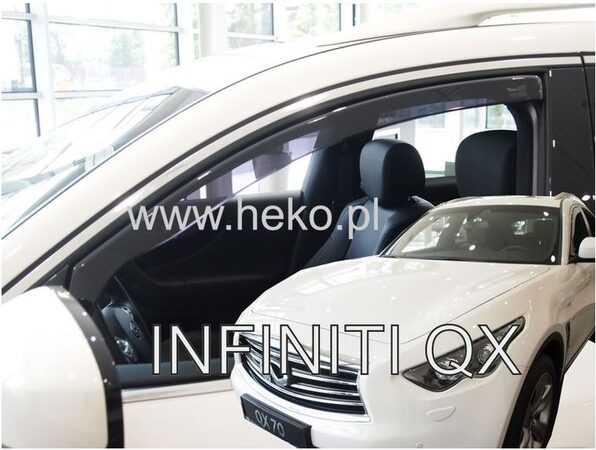 Ofuky oken - Infiniti FX/QX 5D 2008->, přední