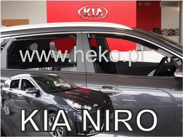 Ofuky oken - Kia Niro 5D r.v. 2016-> (+zadní)