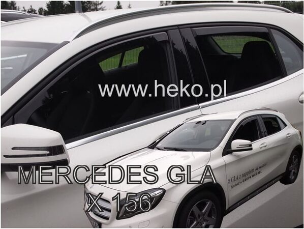 Ofuky oken - Mercedes GLA X156 5D r.v. 2014-> (+zadní)