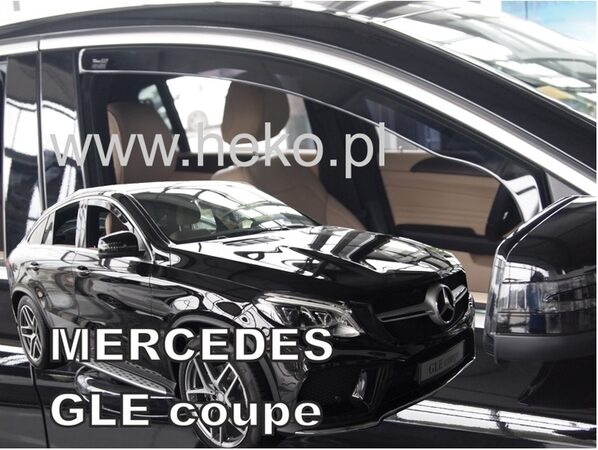 Ofuky oken - Mercedes GLE C292 5D r.v. 2016->, přední