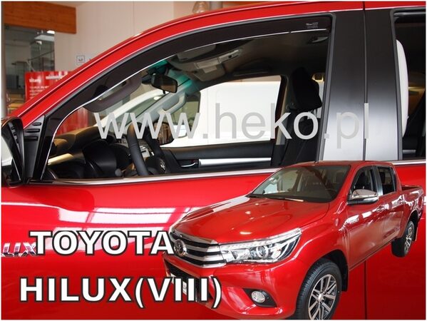 Ofuky oken - Toyota Hilux 4D r.v. 2016->, přední