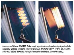 Autožárovky H1 24V 70W P14,5s TRUCKSTAR PRO 2ks box OSRAM o 100% více světla a životnosti