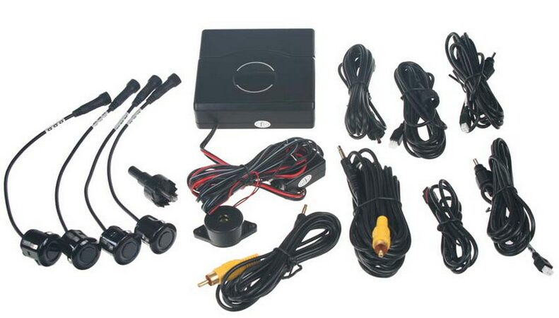 Parkovací systém (4 čidla) s výstupem na monitor