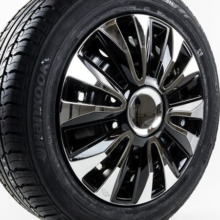 Kryty kol 14" AVALONE CHROM - 4 ks