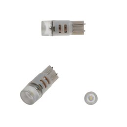 x CSP LED T10 bílá, 12-24V, 3W