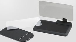 x HEAD UP DISPLEJ pro smartphone, reflexní deska