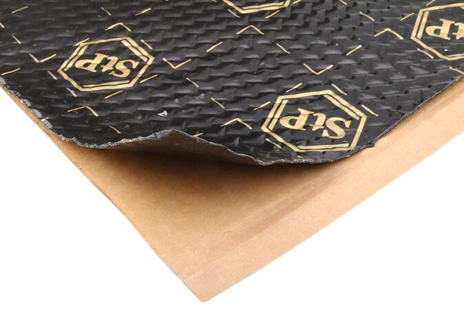 Tlumící materiál STP Black Gold - 50 x 75 x 0,23 cm