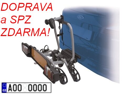 Nosič kol Peruzzo Parma 2 na tažné zařízení DOPRAVA A SPZ ZDARMA