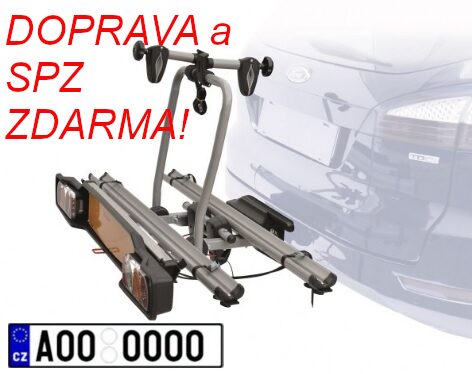 Nosič kol Peruzzo Parma E-BIKE 2 na tažné zařízení DOPRAVA A SPZ ZDARMA