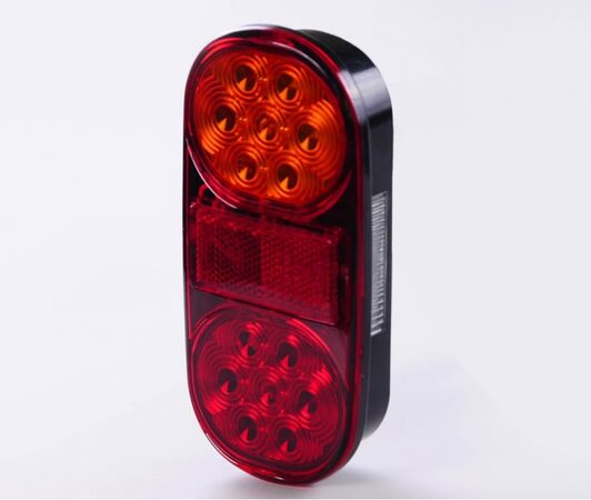 Světlo zadní sdružené LED 12V 160x79mm levé