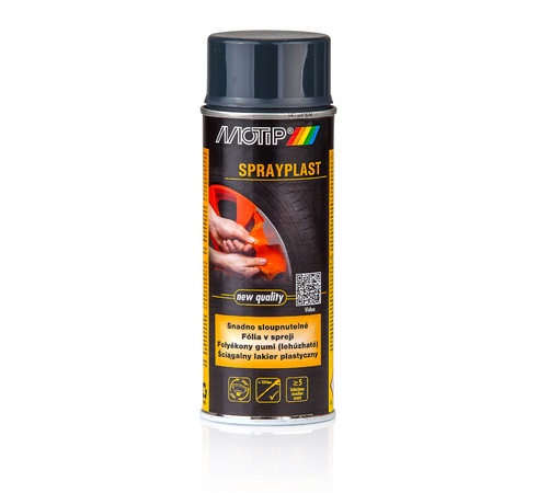 Fólie ve spreji - plastidip MOTIP, carbon 400ml