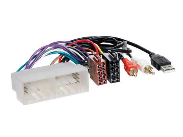 Konektor ISO Hyundai/Kia 2017- + USB & AUX konektor