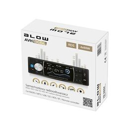 Autorádio BLOW AVH-8686 MP3, USB, SD, MMC, FM, BLUETOOTH, dálkové ovládání