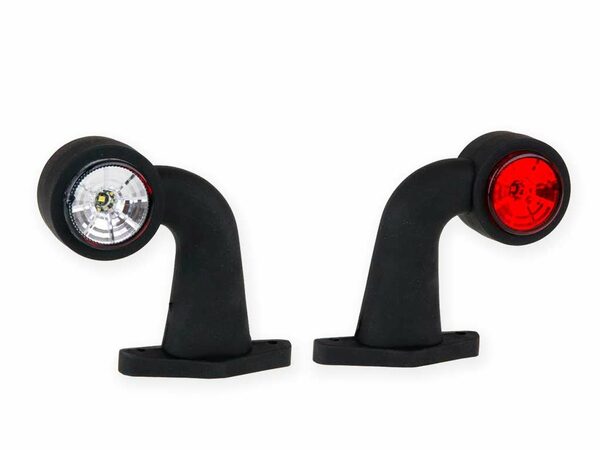 Poziční tykadlo FT-09 D LED červeno-bílé