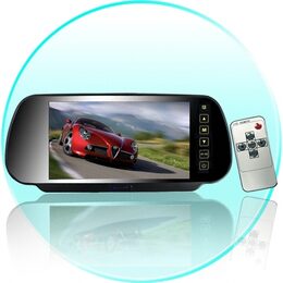 LCD do auta ve zpětném zrcátku 7 palců - velmi tenké - 4 PIN