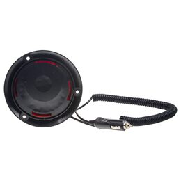 x Zábleskový maják, 12-24V, červený magnet, ECE R10
