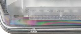nE LED rampa, 440x185x80mm, oranžová, magnet, 32x LED 1W, ECE R10