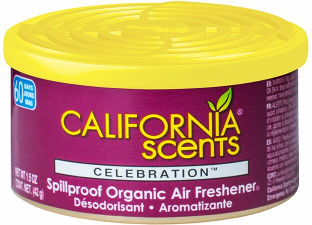 Osvěžovač vzduchu California Scents, vůně Car Scents - Celebration