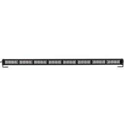 LED světelná alej, 32x 3W LED, oranžová s displejem 910mm, ECE R10
