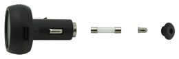 Zástrčka MULTI - USB, voltmetr, teploměr