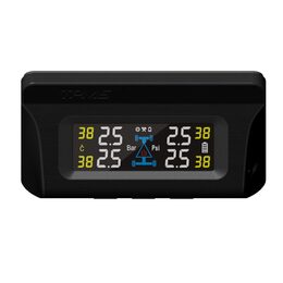 TPMS kontrola tlaku v pneumatice 4 externí čidla / solární napájení
