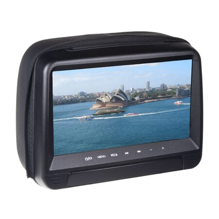 DVD/SD/USB monitor 9" v černé opěrce