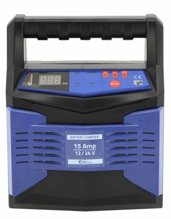 Nabíječka mikroprocesor 15Amp 12/24V PB/GEL LCD display