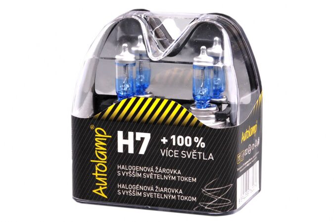 Autožárovky H7 12V 55W PX26d, +100%, E-homologace 2 ks