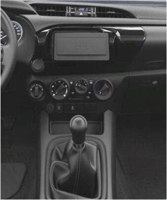2DIN redukce pro Toyota Hilux 2015-