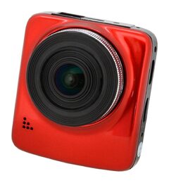 Kamera do auta Full HD 2,4"červená GPS