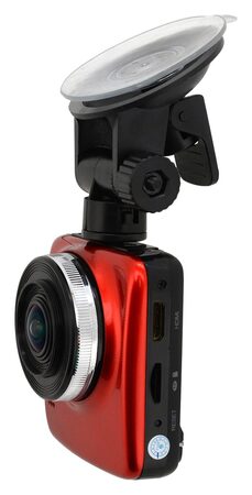 Kamera do auta Full HD 2,4"červená GPS