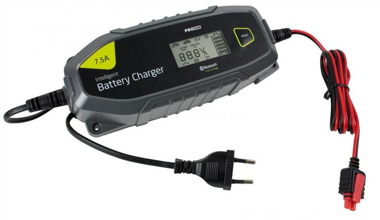 Automatická autonabíječka PRO-USER IBC7500B 12V/24V 7,5 Amp Bluetooth Smartphone