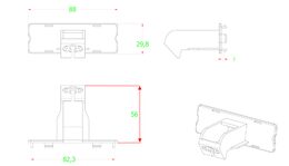 Kamera PAL/NTSC do vozu Suzuki Swift 2008-2012