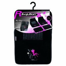 Autokoberce textilní Girl MY FAIRY 4ks