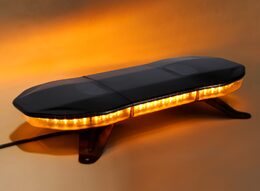 LED rampa 1181mm, oranžová, 12-24V, homologace ECE R65