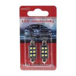 LED sufit (39mm) bílá, 12-24V, 6LED/3030SMD