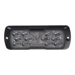 PROFI LED výstražné světlo 12-24V 11,5W modré ECE R65 114x44mm