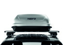 Střešní box Hapro Traxer 6.6 Silver Grey