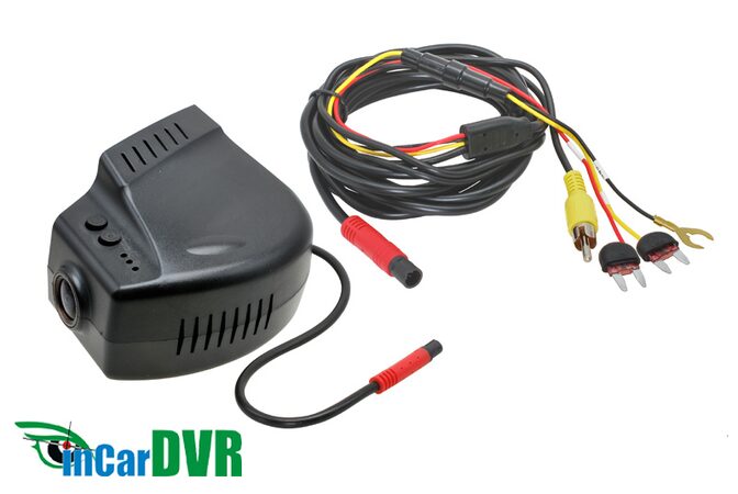 DVR kamera do auta HD, Wi-Fi, VW Touran/Passat