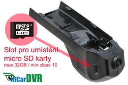 DVR kamera do auta HD pro BMW, Wi-Fi