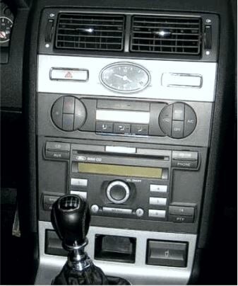 2DIN redukce pro Ford Mondeo 2004 - 2007