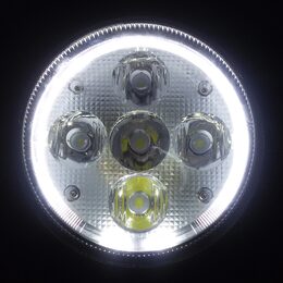 LED světlo kulaté, 5x10W, o150mm, R7/R112