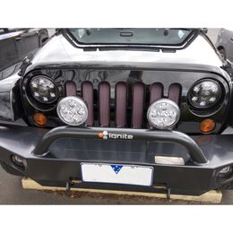 LED světlo kulaté, 5x10W, o150mm, R7/R112