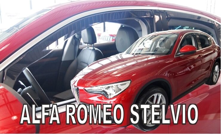 Ofuky oken - Alfa Romeo Stelvio 5D r.v. 2017-> (+zadní)