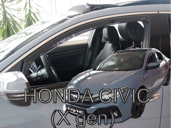 Ofuky oken - Honda Civic 5D r.v. 2017->, přední