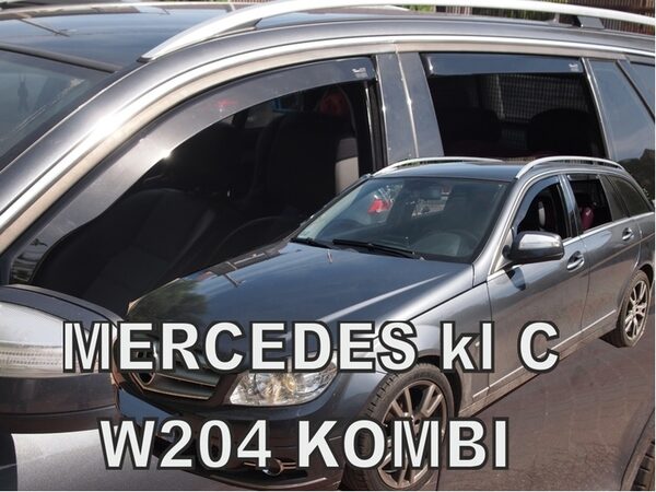 Ofuky oken - Mercedes C W204 5D r.v. 2007-2014 (+zadní)