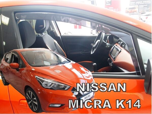 Ofuky oken - Nissan Micra K14 5D r.v. 2017-> , přední