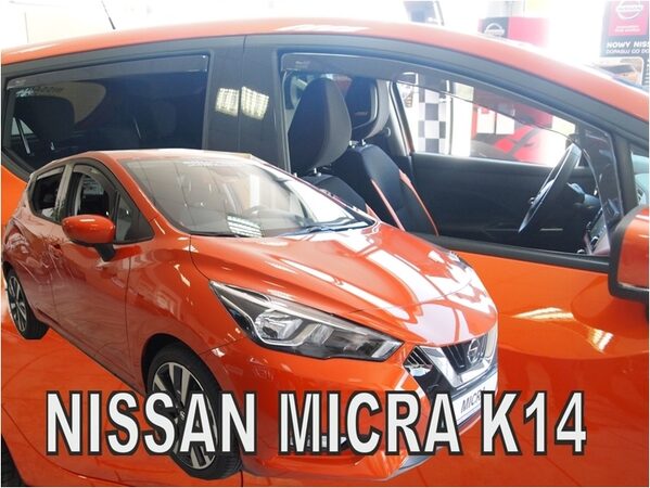 Ofuky oken - Nissan Micra K14 5D r.v. 2017-> (+zadní)