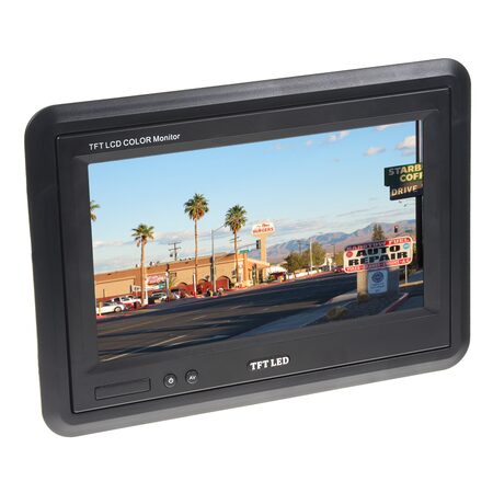 LCD monitor 7", 2 x video vstup