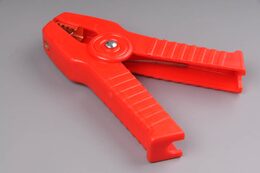 Kleště na akumulátor 500A červené plastová izolace 170mm - 1ks